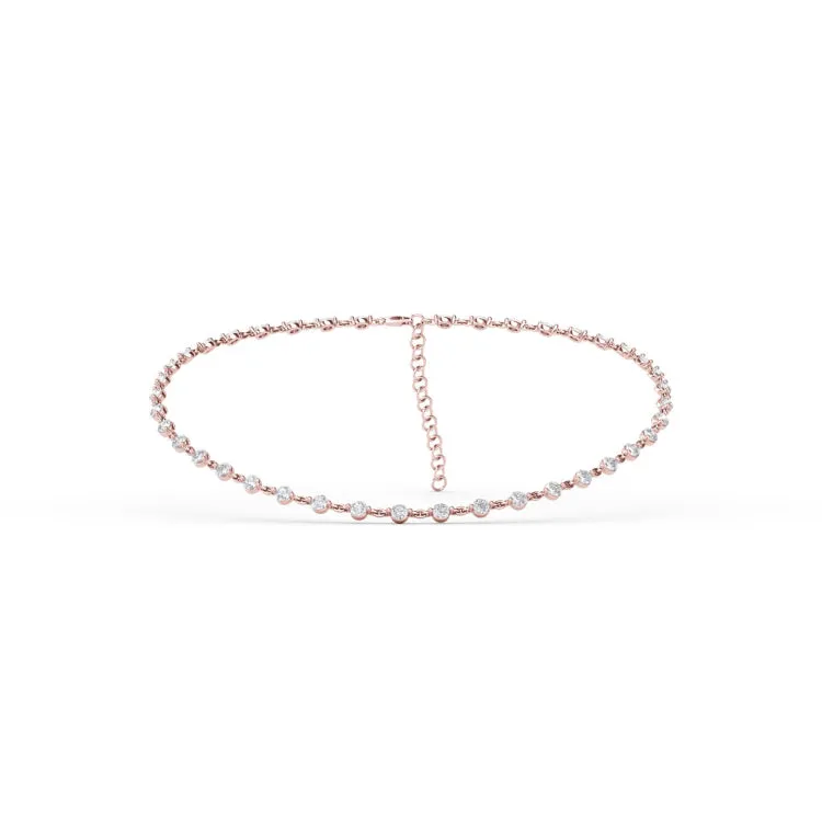 5.94ct Diamond Choker Necklace
