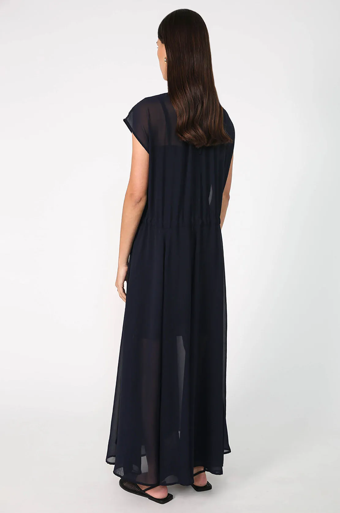 ablaze dress / blue noir