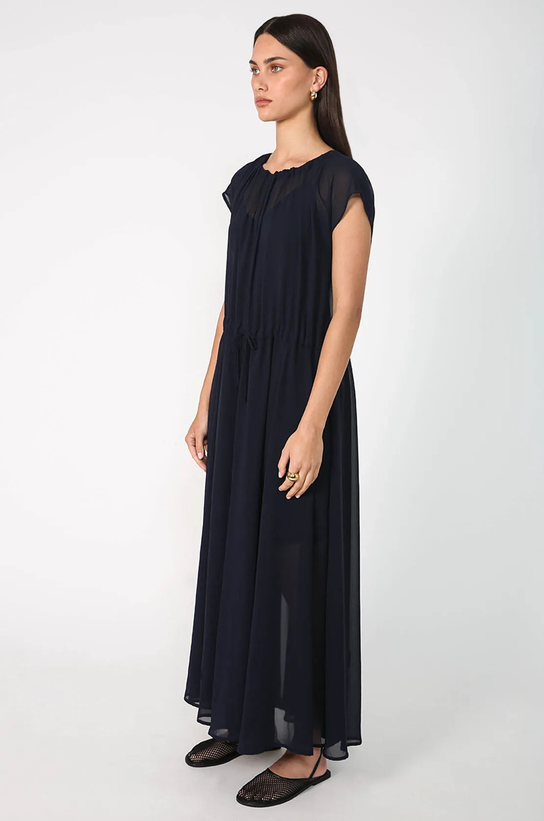ablaze dress / blue noir