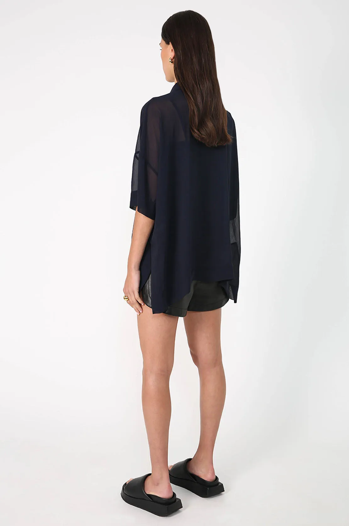accord shirt / blue noir