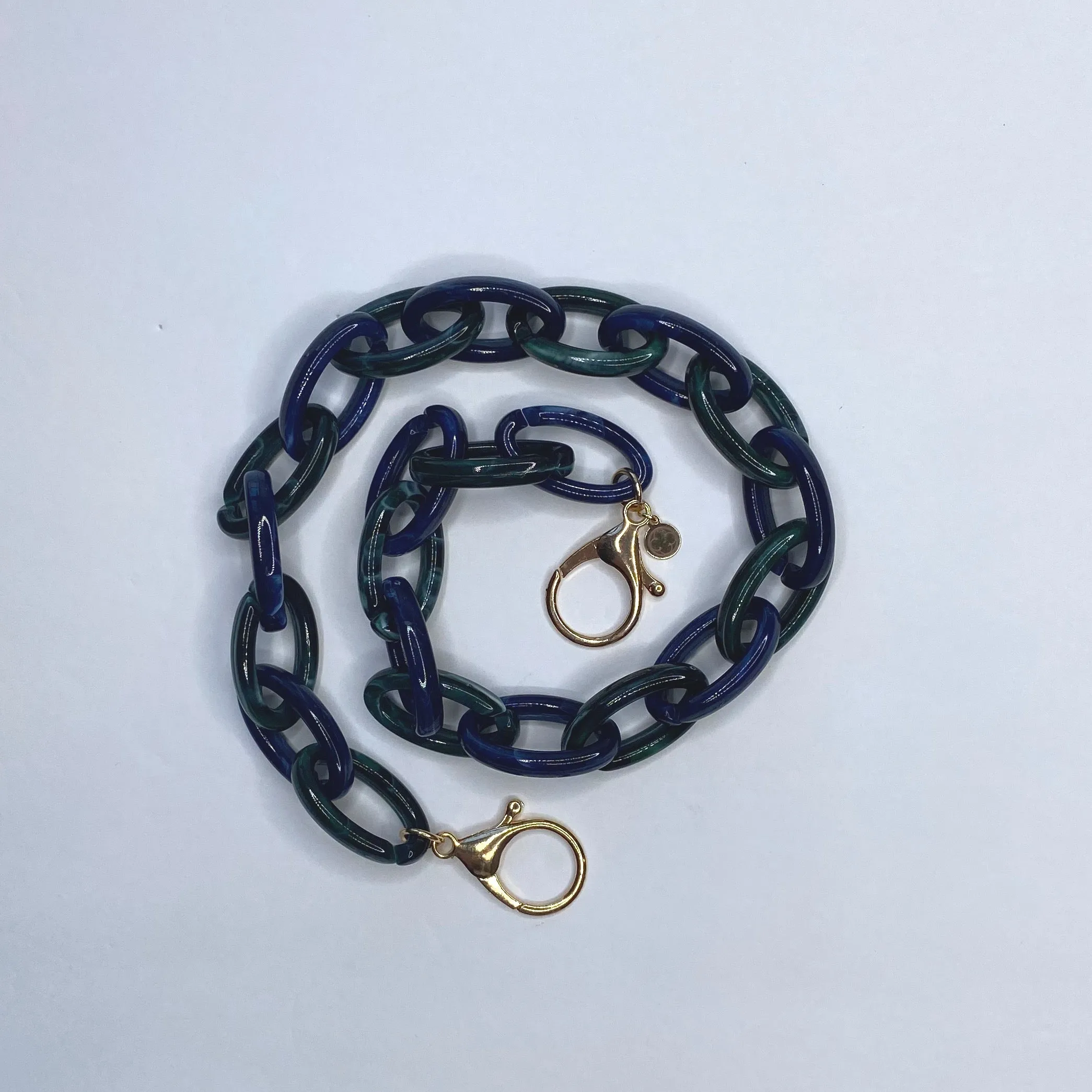 Aiden Convertible Acrylic Azur Strap