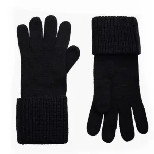 AllSaints Women's Cozy Wool Blend Knit Cuffed Gloves