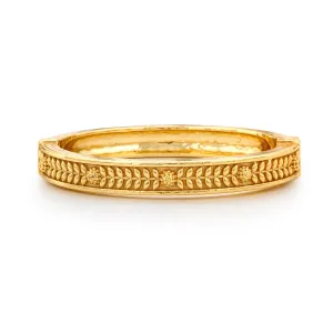 Bangle - Berry Vine Hinged - Small-Med