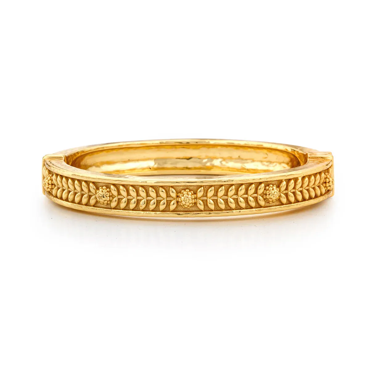 Bangle - Berry Vine Hinged - Small-Med