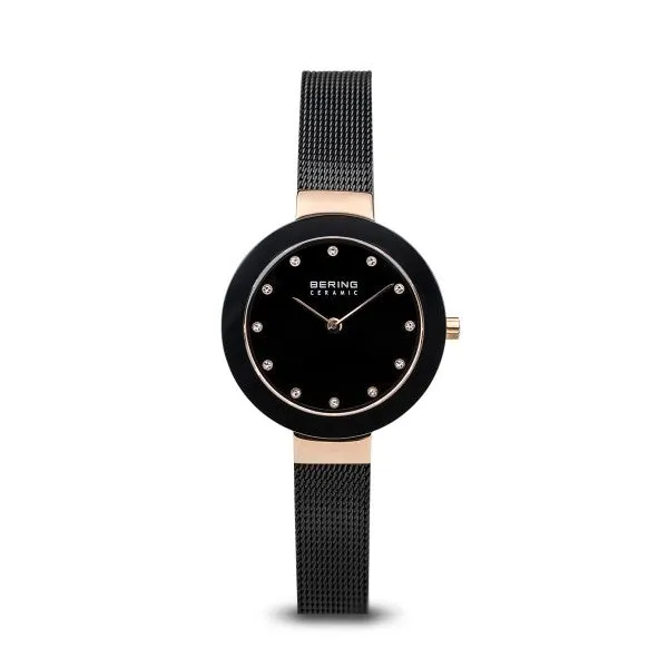 Bering Watch "Ceramic | polished rose gold | 11429-166"