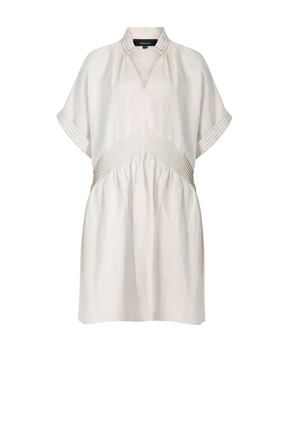bevel dress / natural marle