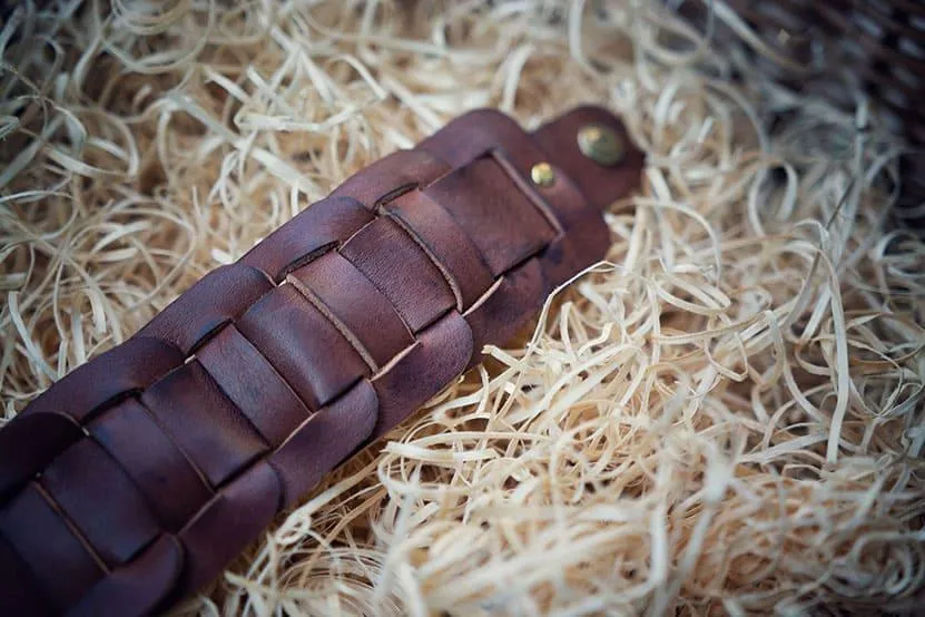 Blakey - Leather Wrist Band