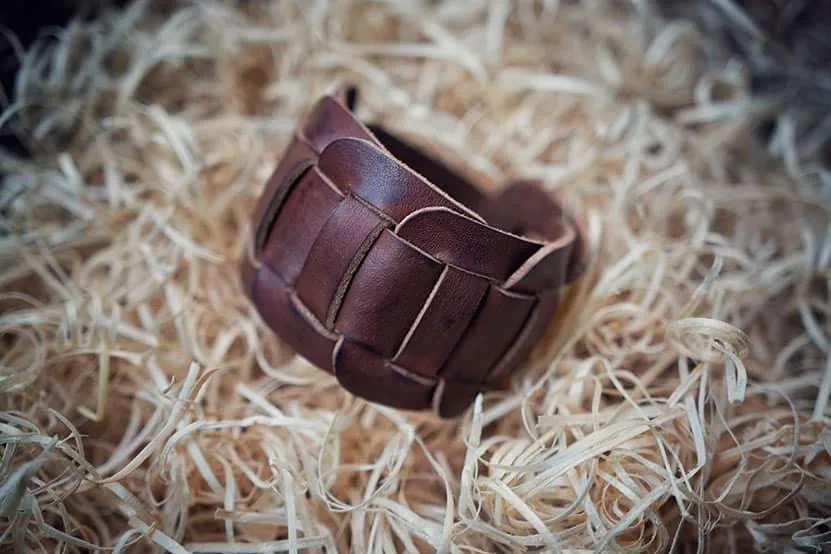 Blakey - Leather Wrist Band