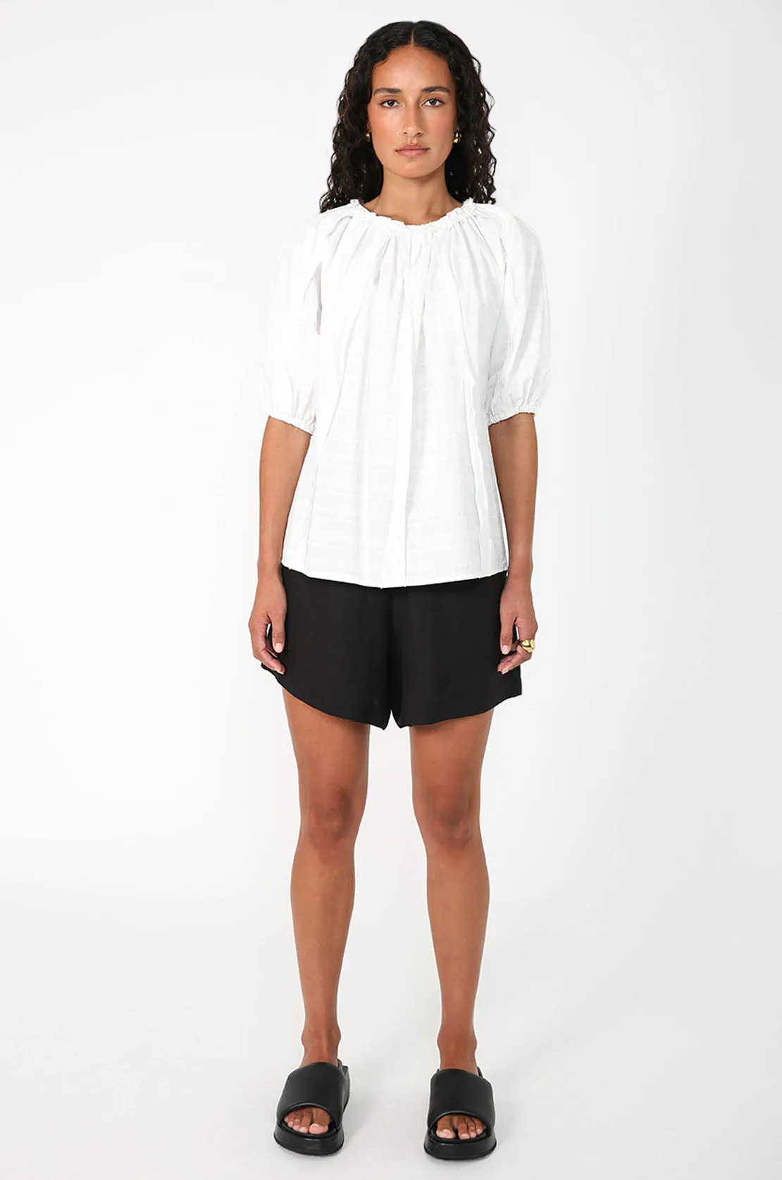 bliss tee / white