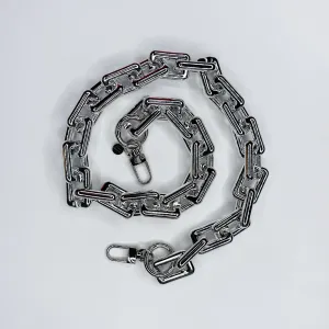 Convertible Ashley Acrylic Silver Strap