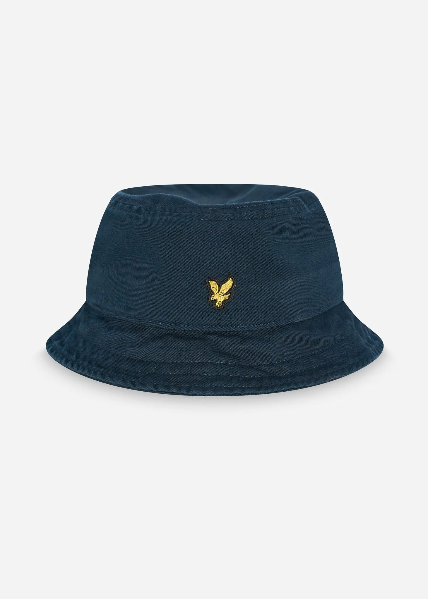 Cotton twill bucket hat  - dark navy