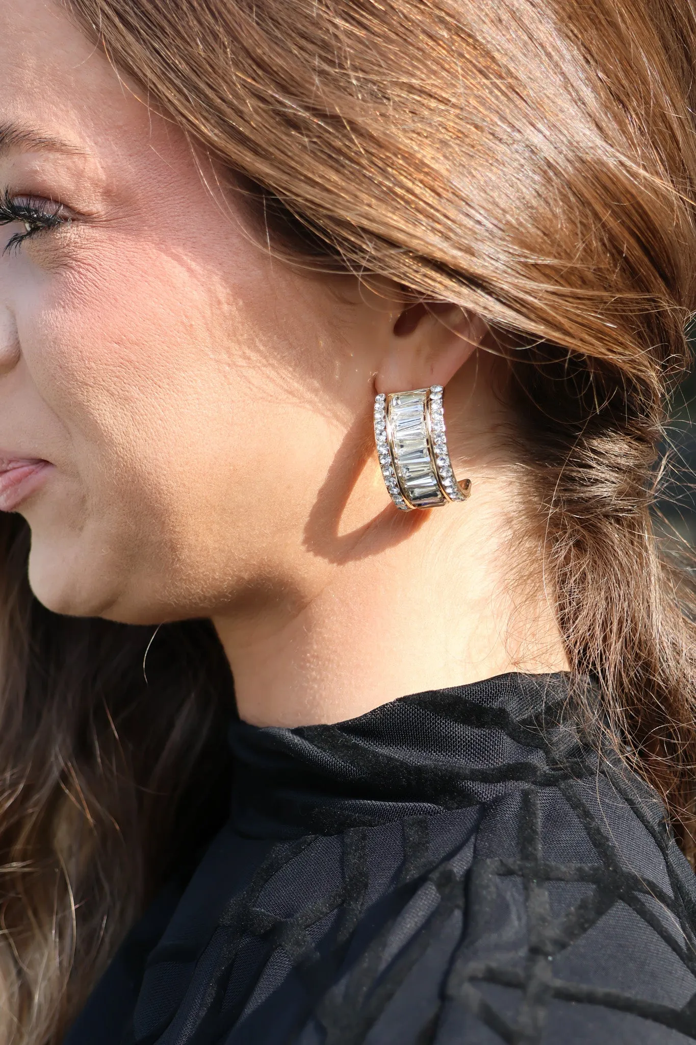 Crystal Glam Earrings