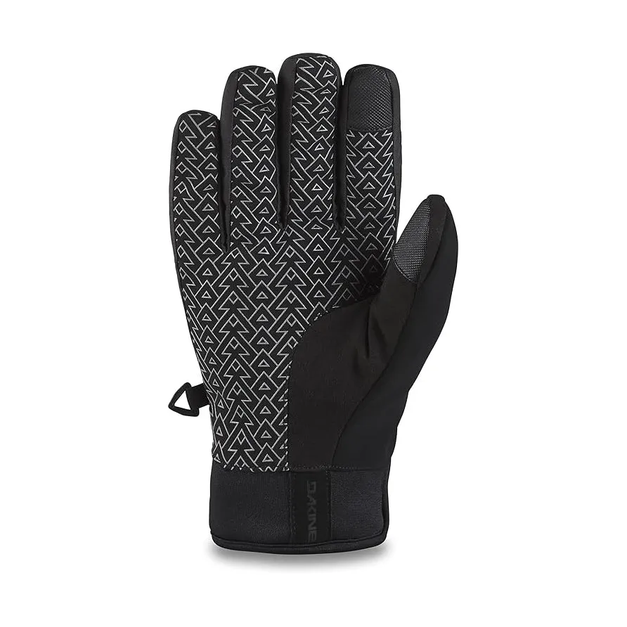 Dakine Unisex Black Impreza Gore-Tex Short Medium Gloves - 10004294-BLACK-M