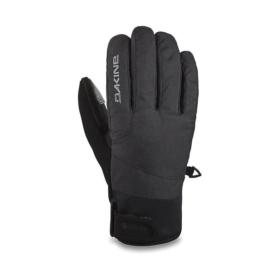 Dakine Unisex Black Impreza Gore-Tex Short Medium Gloves - 10004294-BLACK-M