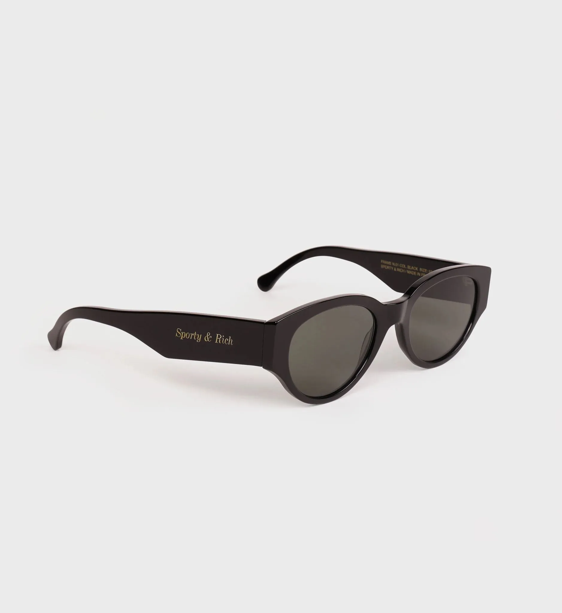 Frame N.01 - Sunglasses  - Black/Black