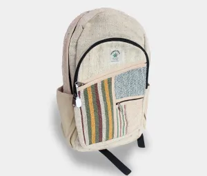 Himalayan Hemp Stripe  Rucksack Bag