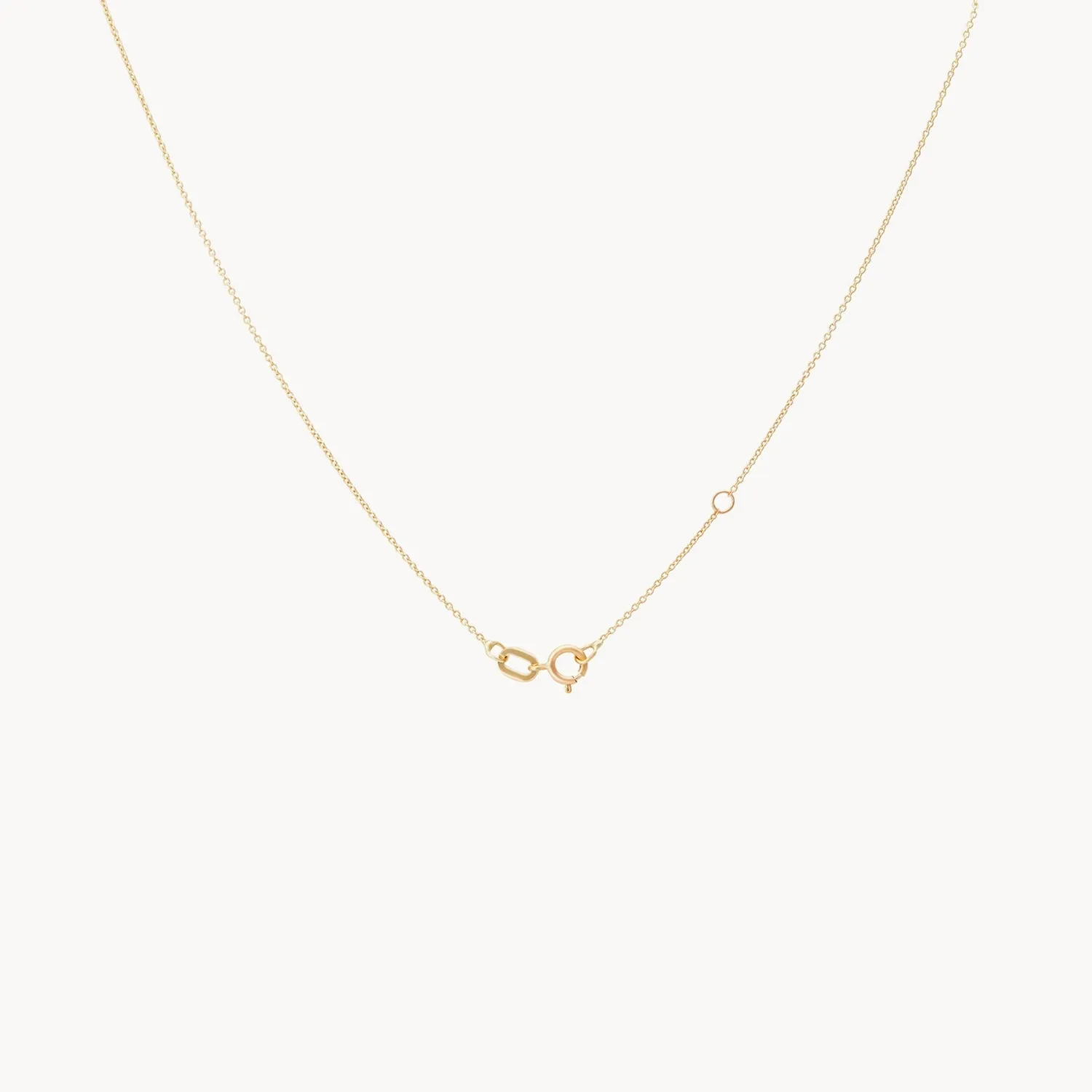 Honeysuckle necklace - 14k yellow gold