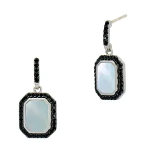 INDUSTRIAL FINISH  Cobblestone Drop Earrings