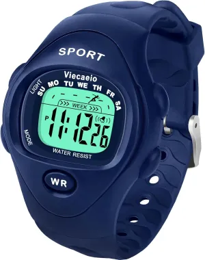 Kids Digital Outdoor Waterproof and Shockproof Multifunctional Sports Watch with Beautiful Gift Box for Boys and Girls Aged 3-8