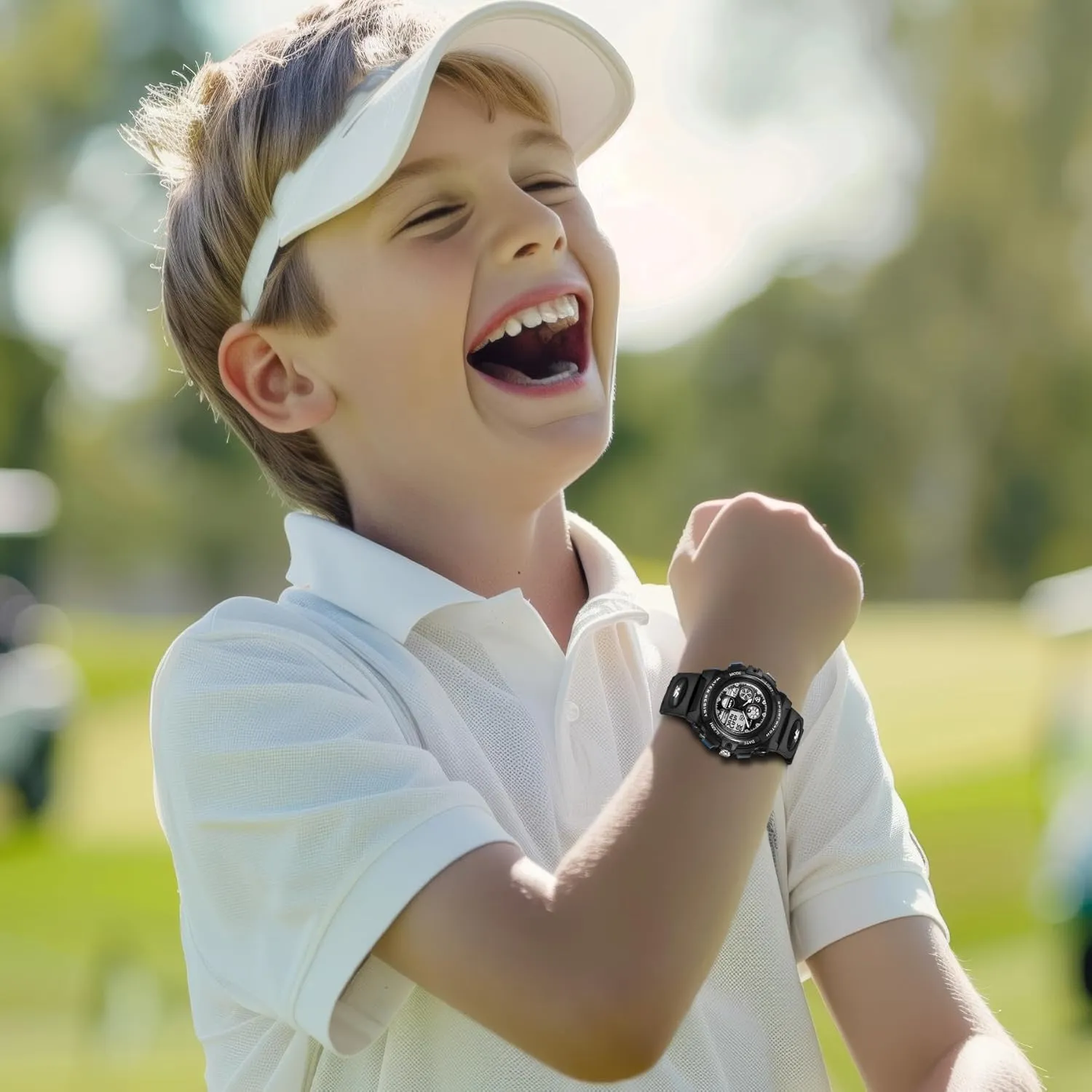 Kids Watch for Boys and Girls Ages 5-15, Analog Digital Waterproof With Alarm Clock Stopwatch, Birthday and Christmas Gifts