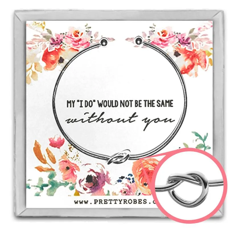 Knot Bracelet - Silver - Design C