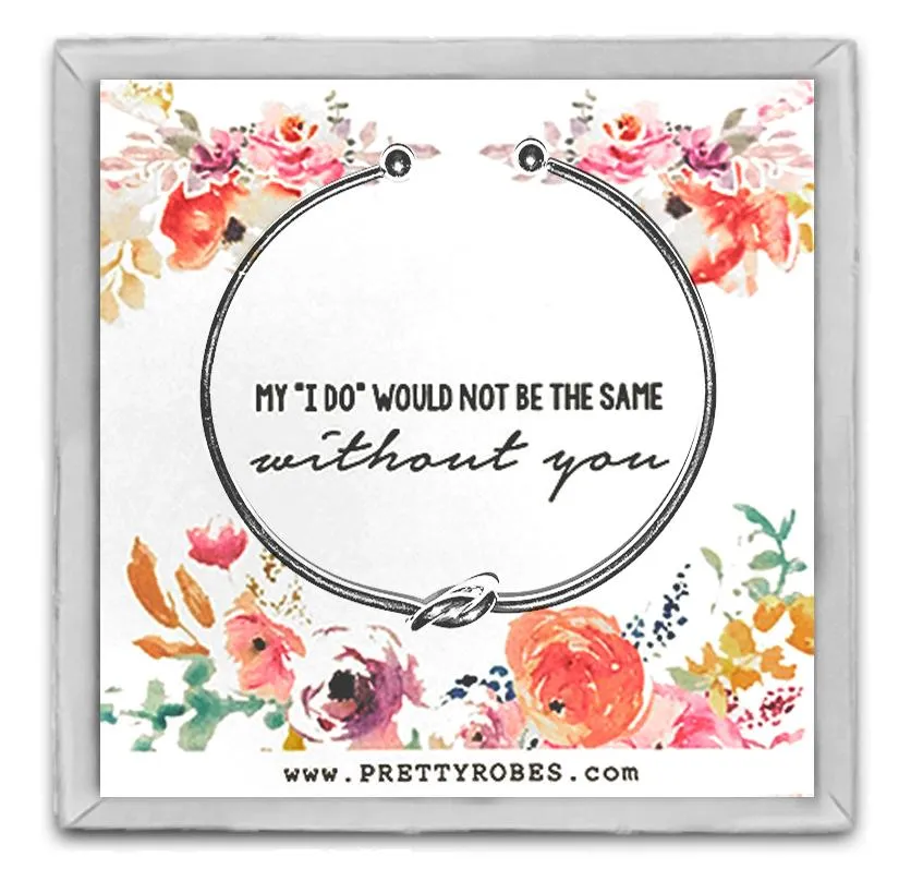 Knot Bracelet - Silver - Design C
