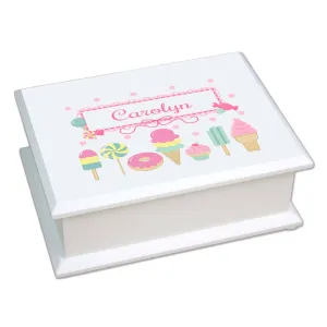 Lift Top Jewelry Box - Sweet Treats