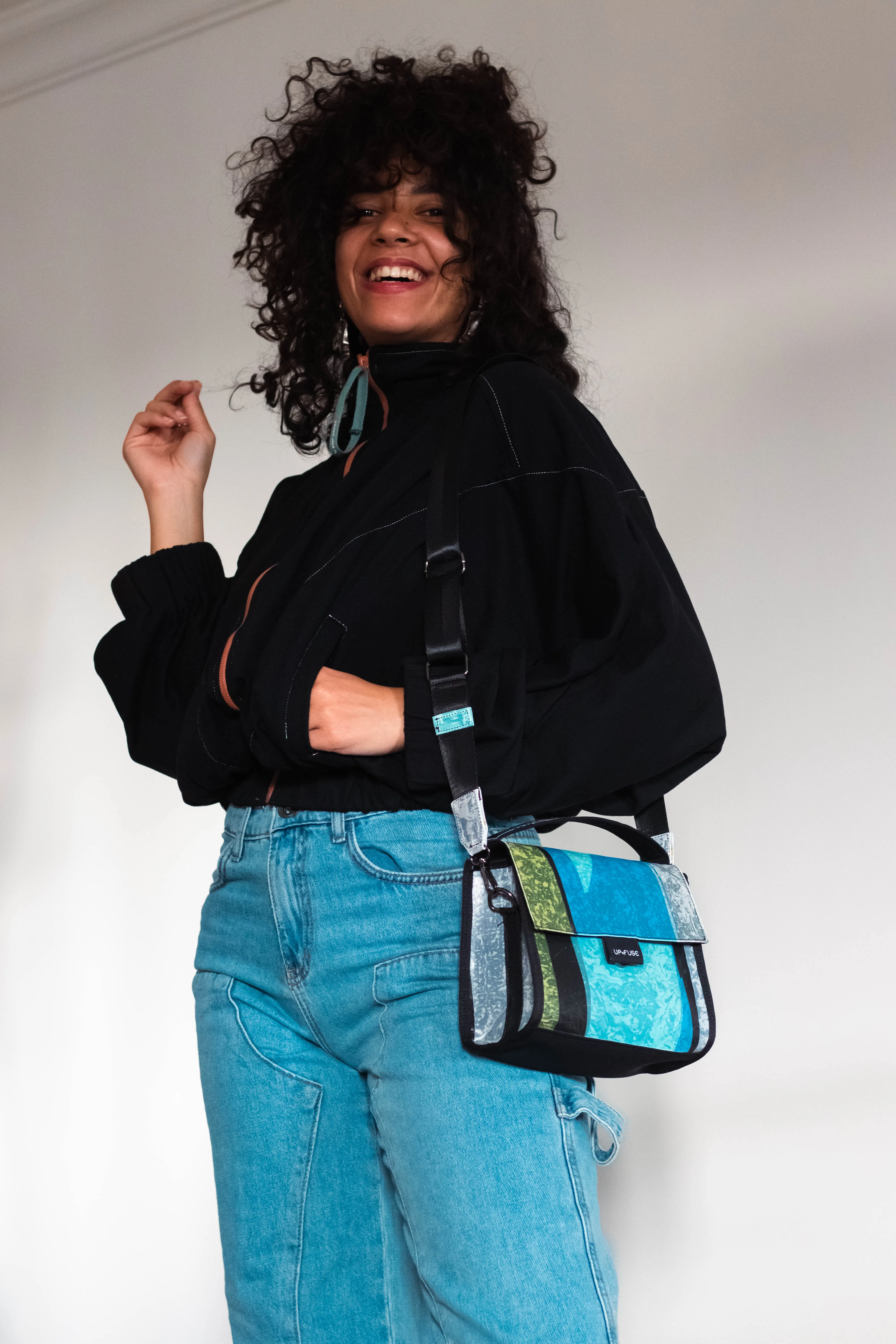 Lolita Multi-Way Bag - Blue Blocks