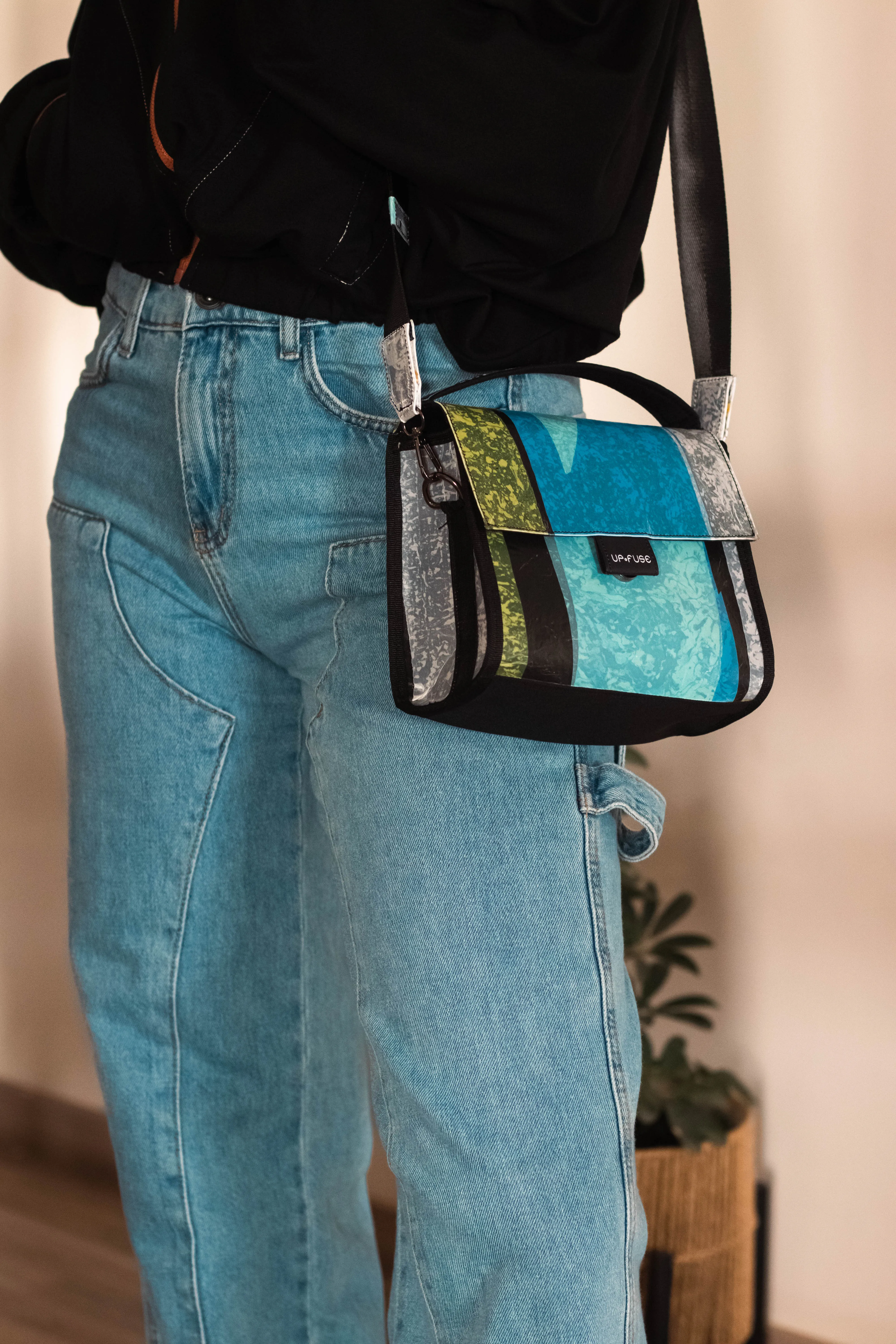 Lolita Multi-Way Bag - Blue Blocks