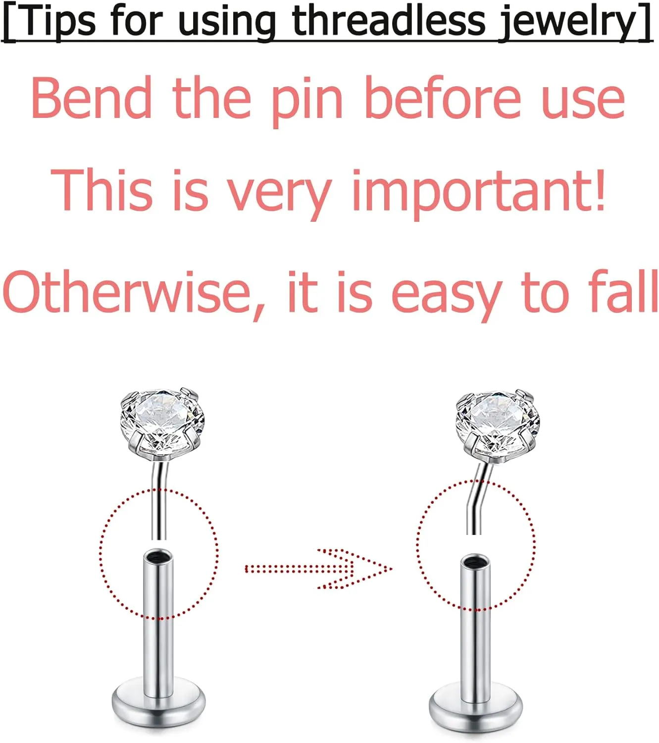 Longita Cartilage Earring Flat Back Cartilage Earrings for Women Silver Gold Helix Piercing Jewelry Tragus Earrings Threadless Flatback Screw Back Earrings 16g 20g Cartilage Hoop Earring