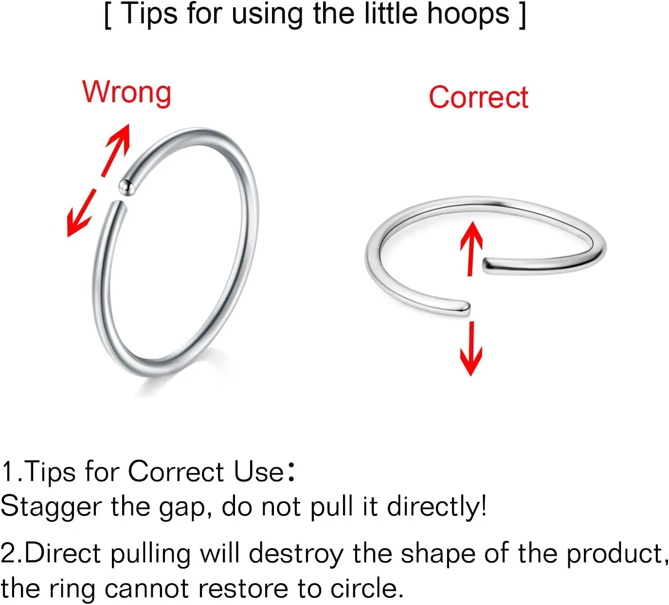 Longita Cartilage Earring Flat Back Cartilage Earrings for Women Silver Gold Helix Piercing Jewelry Tragus Earrings Threadless Flatback Screw Back Earrings 16g 20g Cartilage Hoop Earring