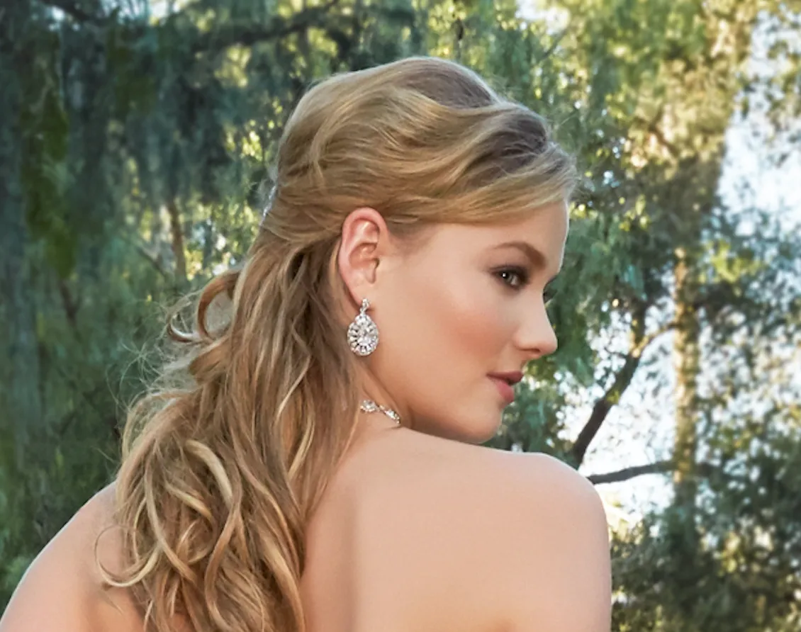 Maresca Vintage Glam Statement Earrings