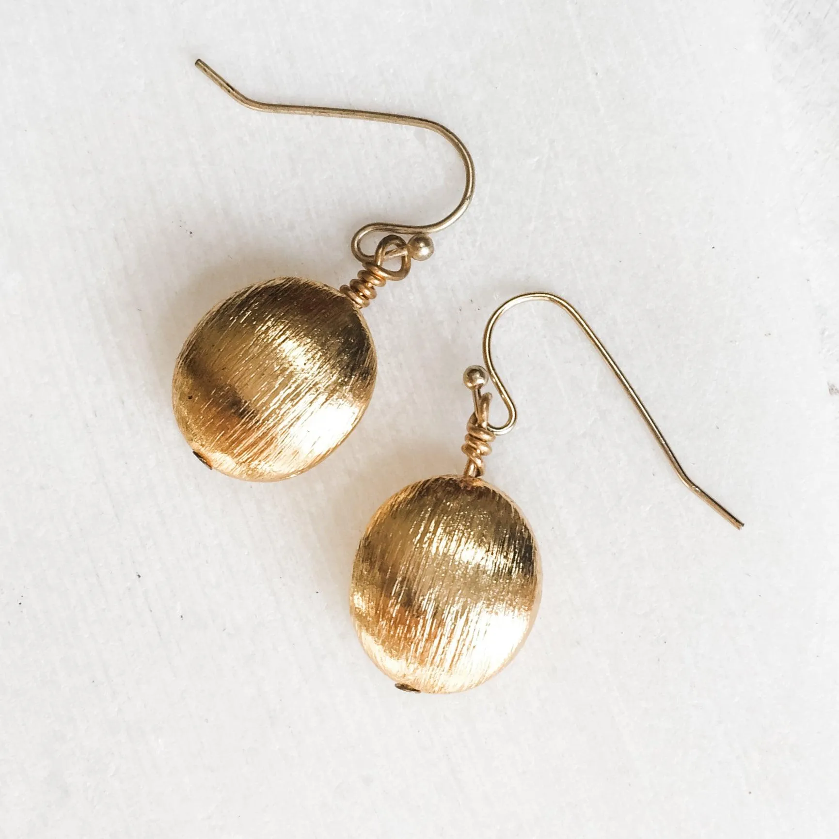 Metal Assorted dangle gold/silver Circle Earrings