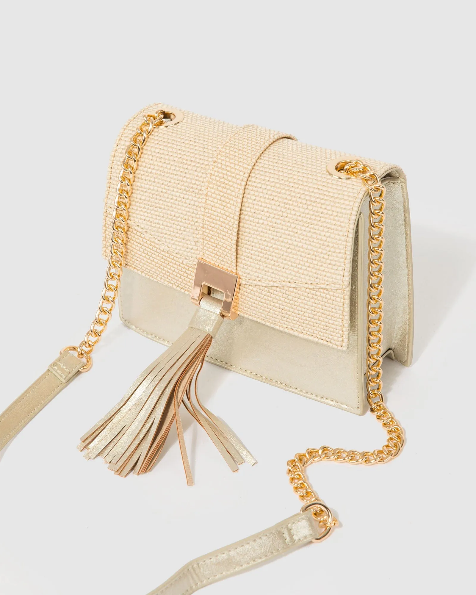 Multi Colour Ciara Tassel Crossbody Bag