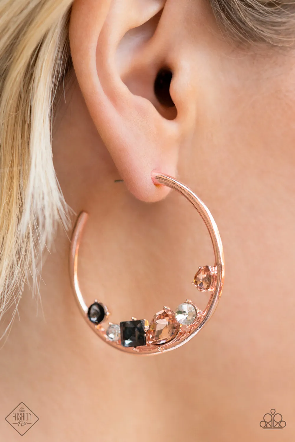 Necklaces Completely Captivated - Rose Gold Set U