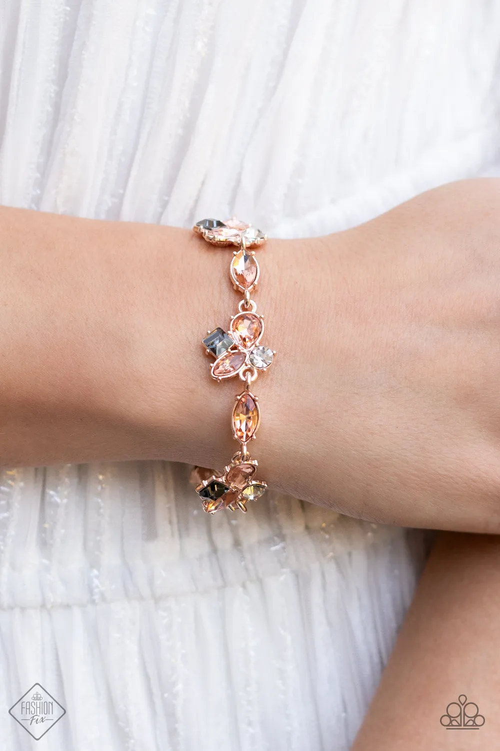 Necklaces Completely Captivated - Rose Gold Set U