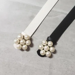 Pearl Cluster Waist Belt
