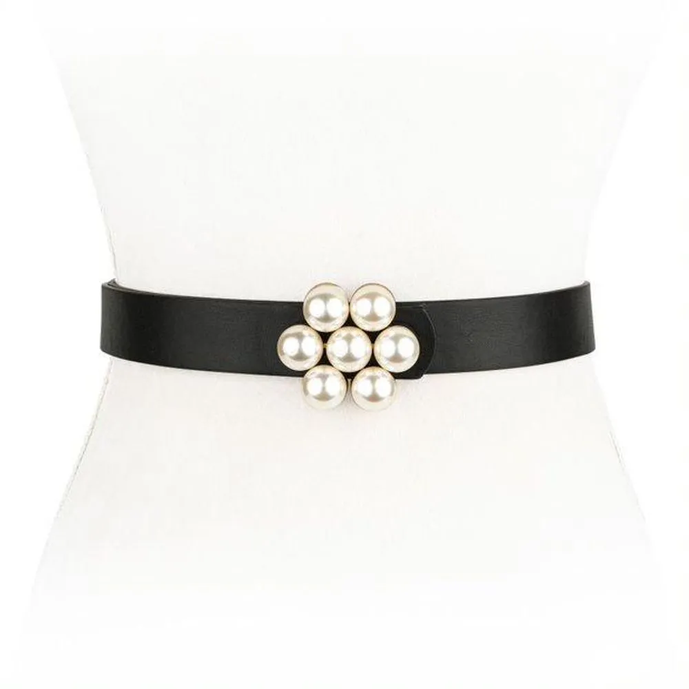 Pearl Cluster Waist Belt