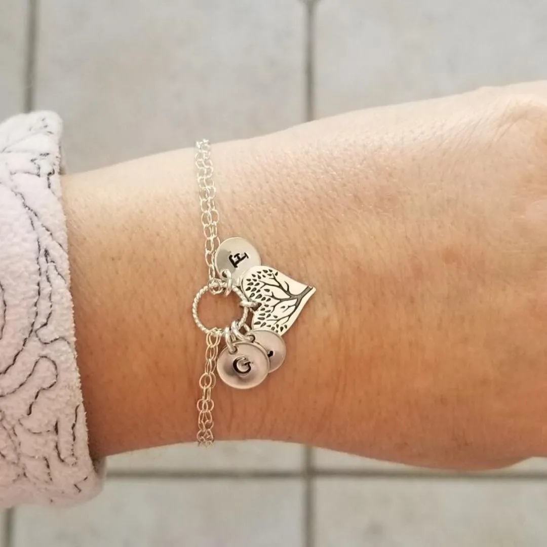 Personalized Bridesmaid Charm Bracelets, Bridesmaid Proposal Gifts