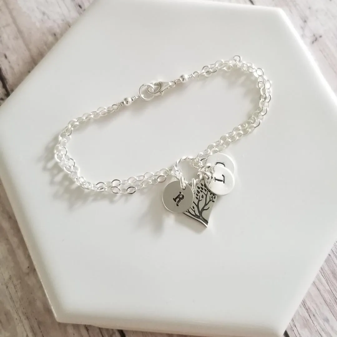 Personalized Bridesmaid Charm Bracelets, Bridesmaid Proposal Gifts