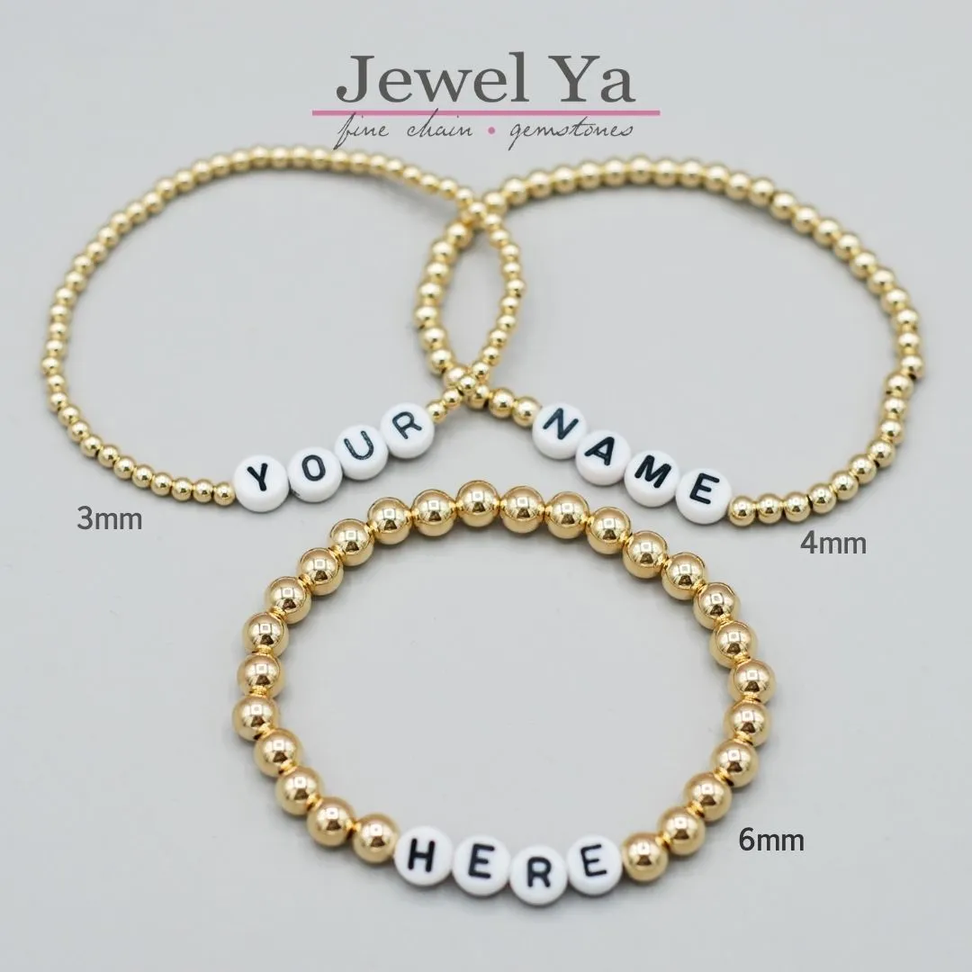 Personalized Game Day Bracelet