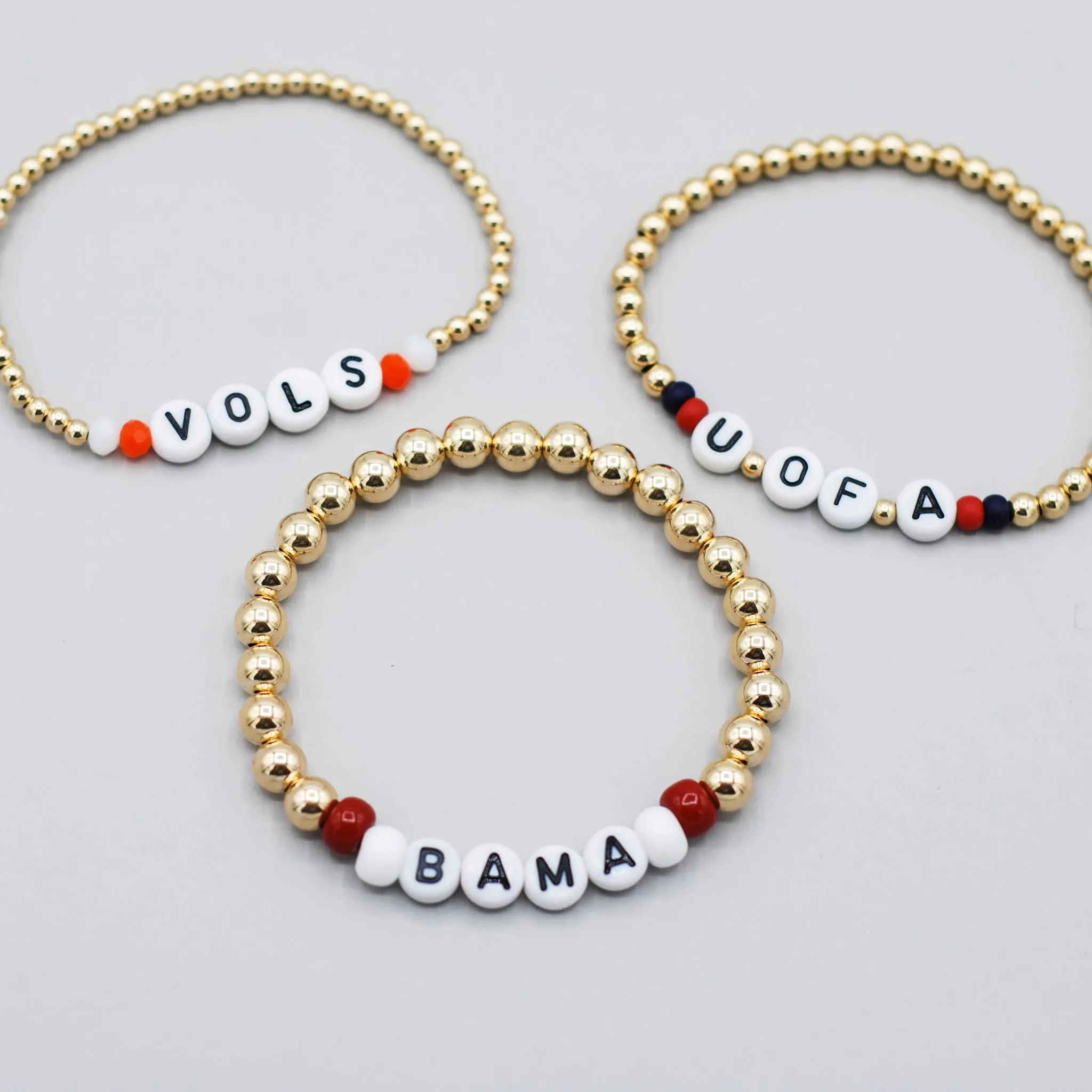 Personalized Game Day Bracelet