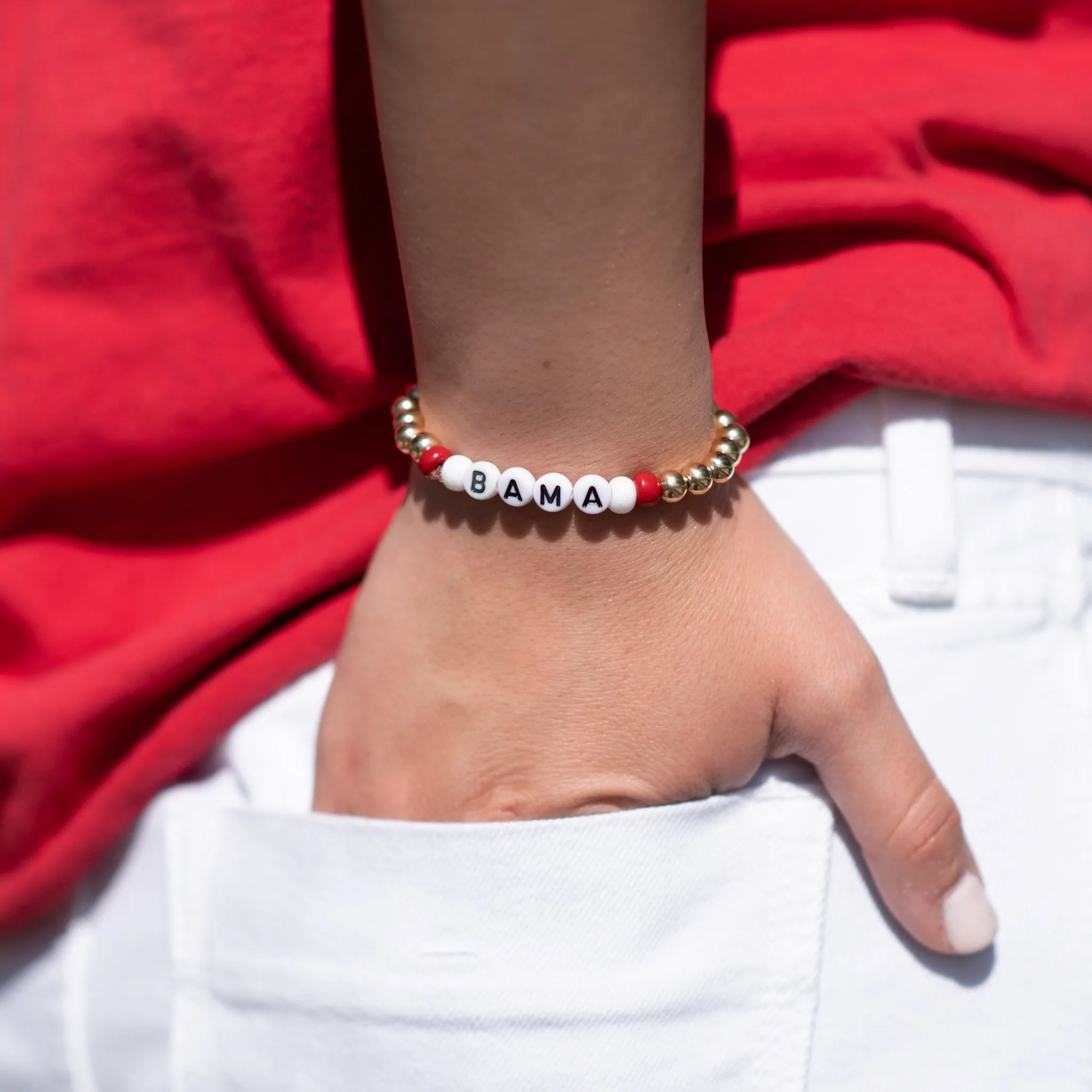Personalized Game Day Bracelet