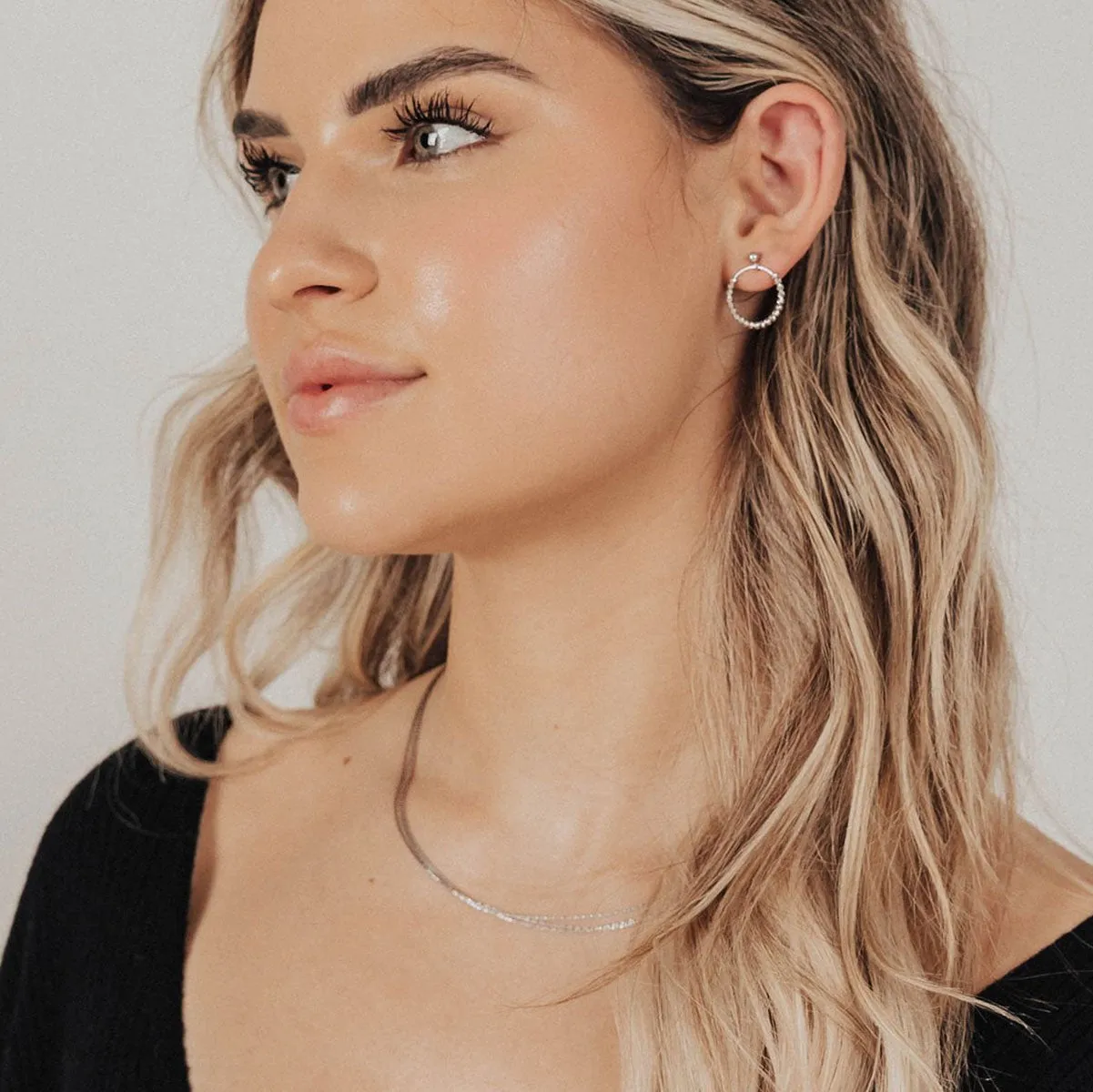 Radiance 3-Strand Necklace in Sterling Silver