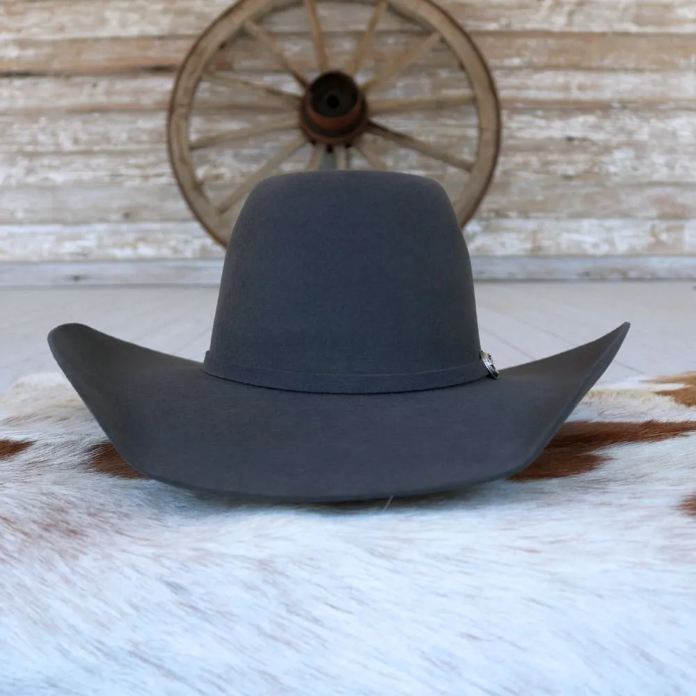 Resistol Grey Felt Cowboy Hat - Pay Window