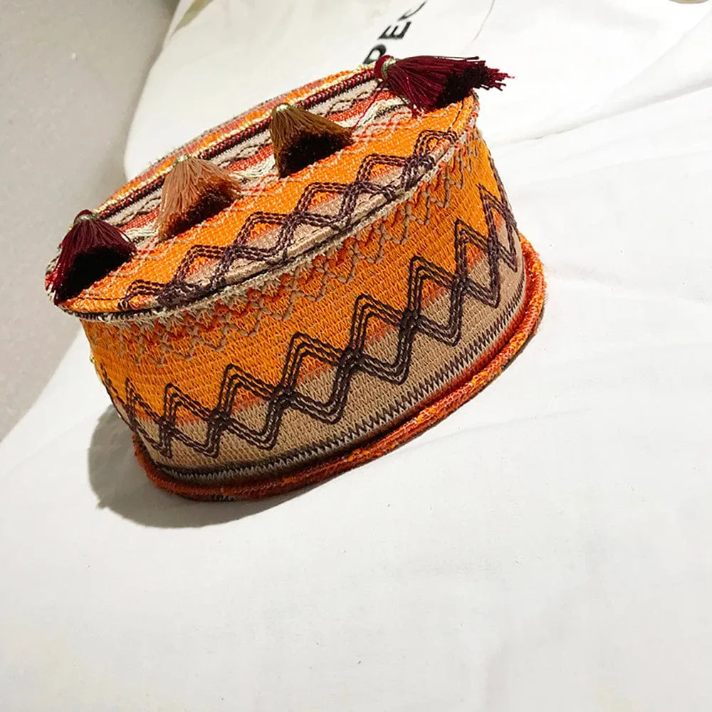 Round Rattan Hippie Bags