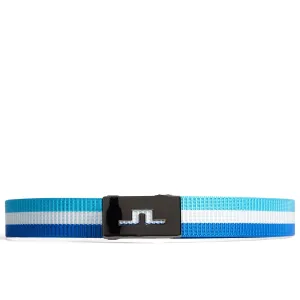 Roy Webbing Stripe Belt Baltic Sea - SS24