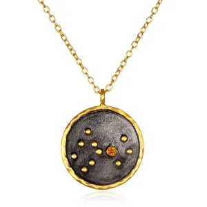 Satya Zodiac Scorpio Citrine Necklace
