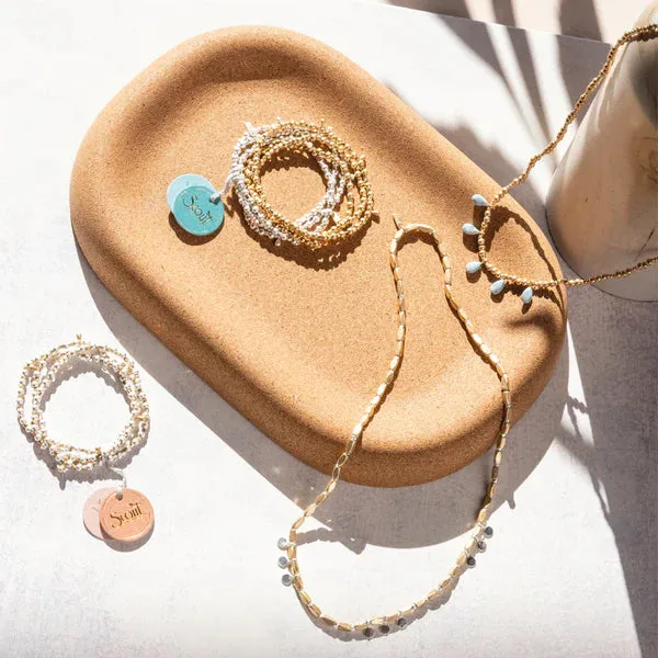 Scout Metal Wrap - Timeless/Blue Howlite/Gold