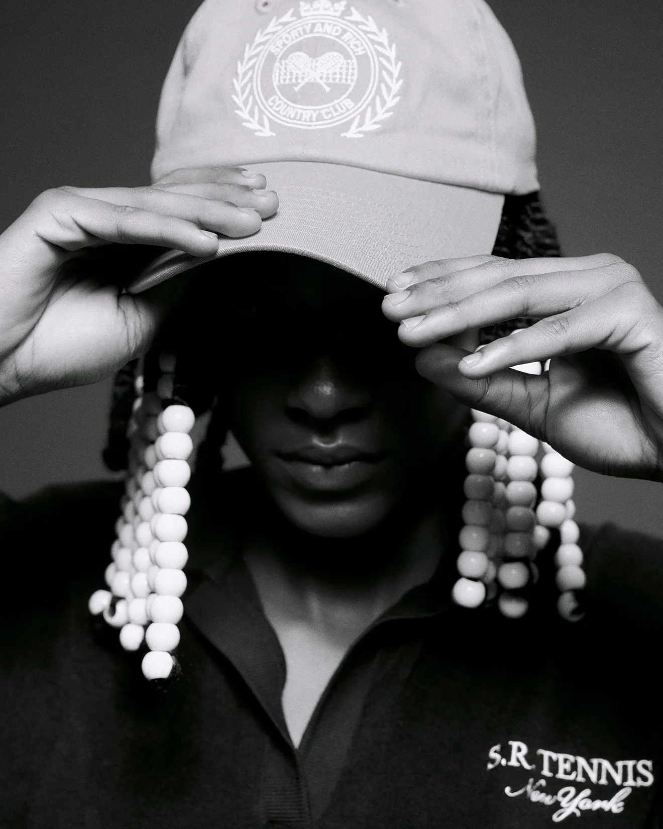 SR Open Hat - Pomodoro/White